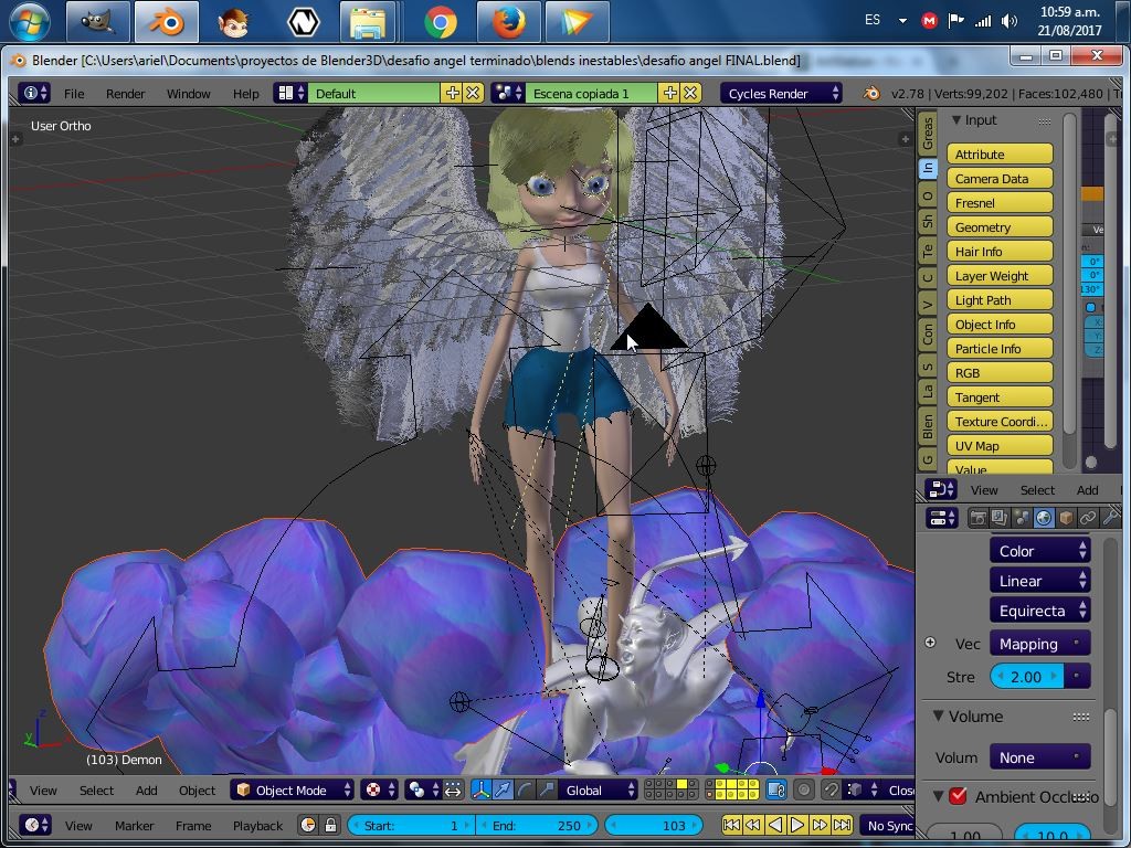 Ellie the Angel in 3D preview image 8